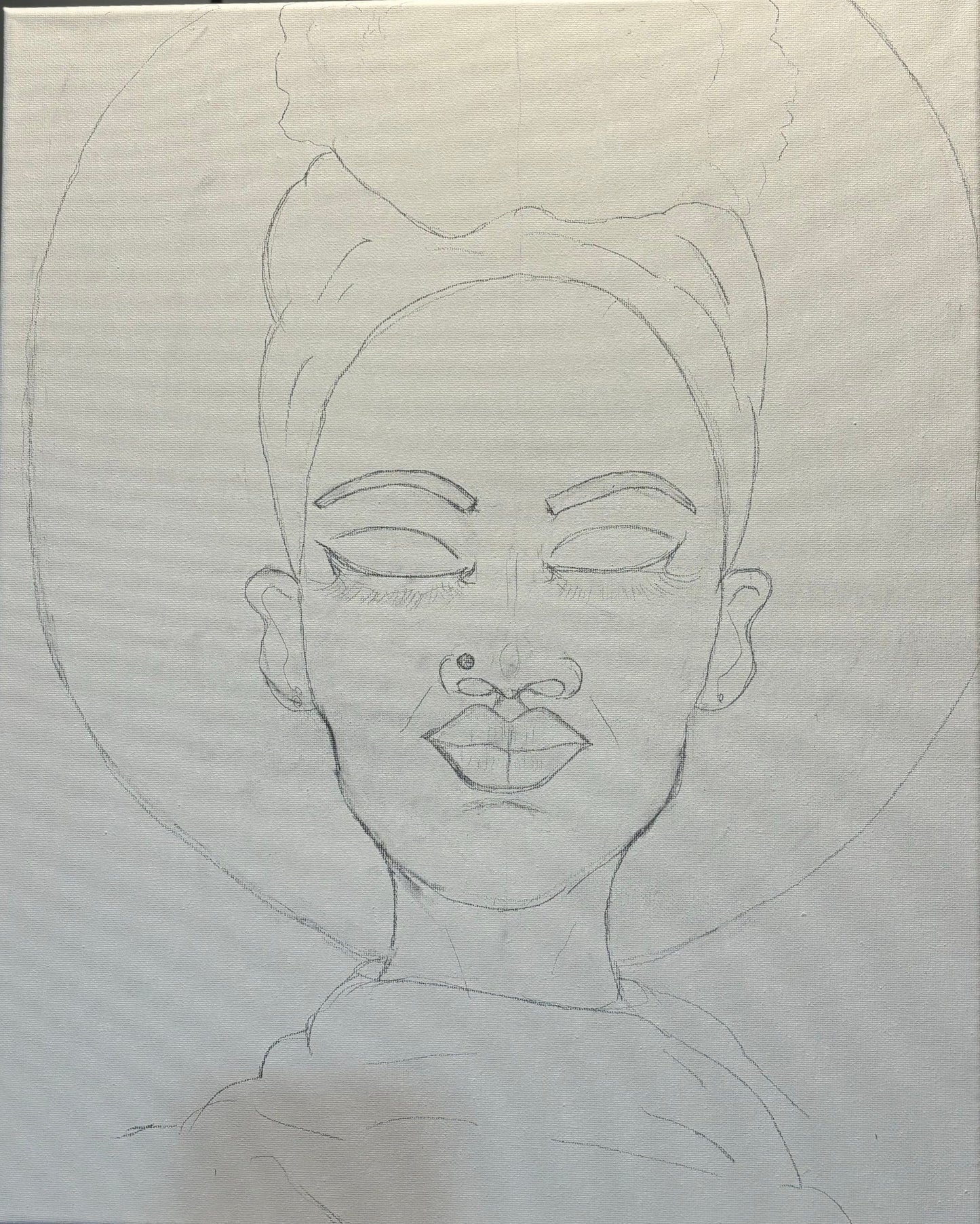 Elevate celebration with pre-drawn canvas