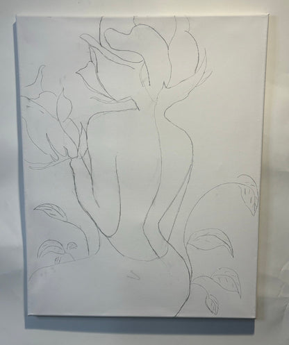 Elevate celebration with pre-drawn canvas